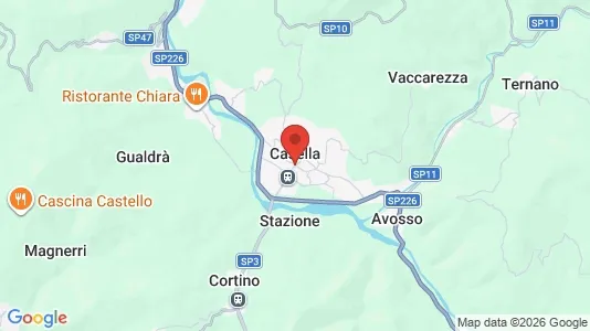 Apartments for rent i Casella - kort over placeringen