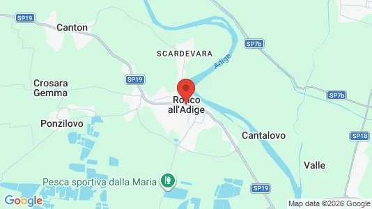 Rooms for rent i Ronco all'Adige - kort over placeringen