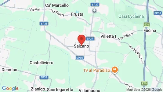 Apartments for rent i Salzano - kort over placeringen