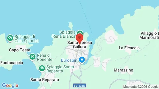 Houses for rent i Santa Teresa Gallura - kort over placeringen