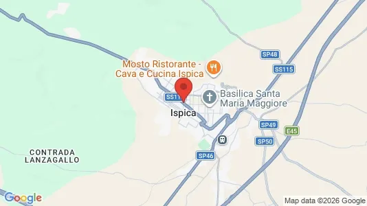 Apartments for rent i Ispica - kort over placeringen