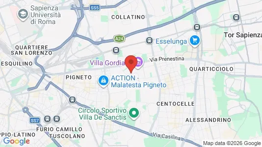 Rooms for rent i Roma Municipio VI – Roma Delle Torri - kort over placeringen