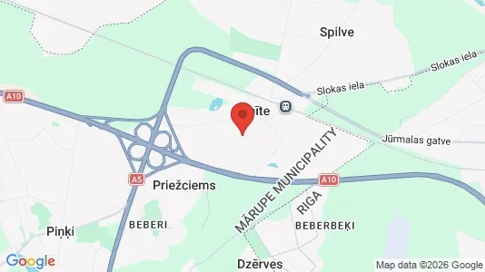 Apartments for rent i Babītes novads - kort over placeringen