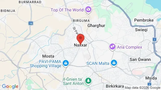 Houses for rent i Il-Naxxar - kort over placeringen