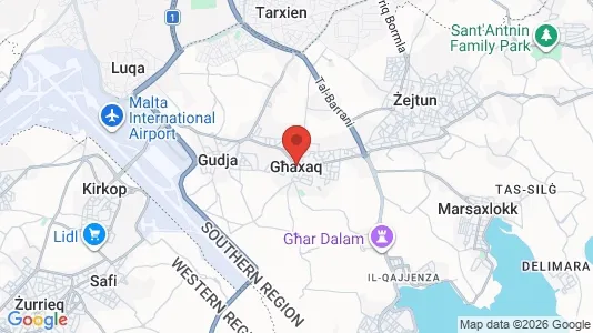 Apartments for rent i Ħal Għaxaq - kort over placeringen