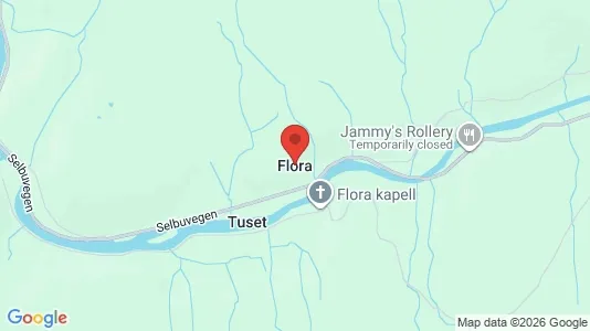 Apartments for rent i Flora - kort over placeringen