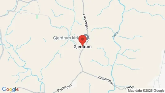 Apartments for rent i Gjerdrum - kort over placeringen