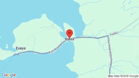 Houses for rent i Halsa - kort over placeringen