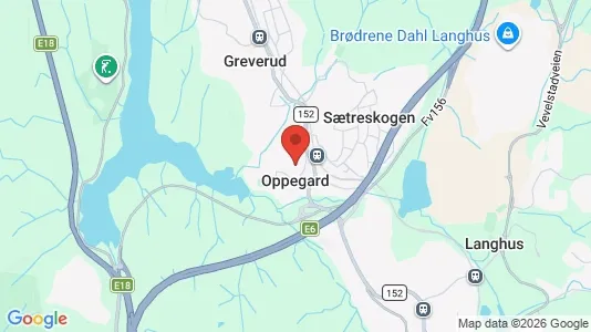 Houses for rent i Oppegård - kort over placeringen