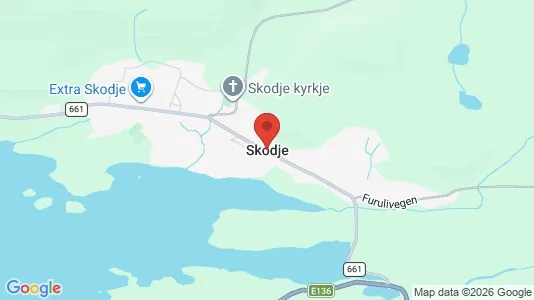 Houses for rent i Skodje - kort over placeringen