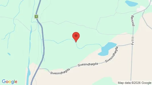 Houses for rent i Vestre Toten - kort over placeringen
