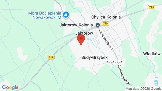 Apartments for rent i Grodziski Mazowieckie - kort over placeringen