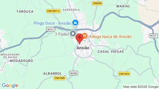 Apartments for rent i Ansião - kort over placeringen