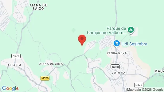 Apartments for rent i Sesimbra - kort over placeringen