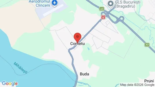 Houses for rent i Cornetu - kort over placeringen