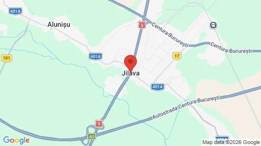 Apartments for rent i Jilava - kort over placeringen