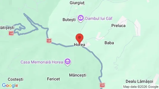 Houses for rent i Horea - kort over placeringen
