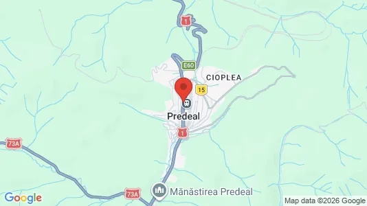 Houses for rent i Predeal - kort over placeringen