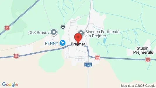 Houses for rent i Prejmer - kort over placeringen