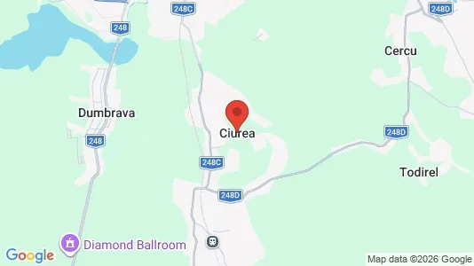 Houses for rent i Ciurea - kort over placeringen