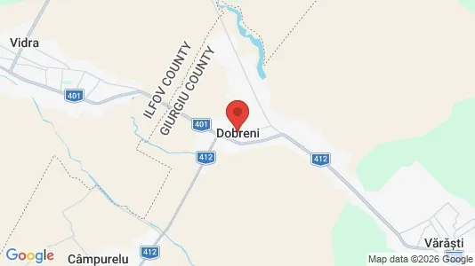 Houses for rent i Dobreni - kort over placeringen