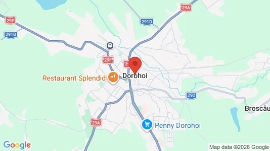 Houses for rent i Dorohoi - kort over placeringen
