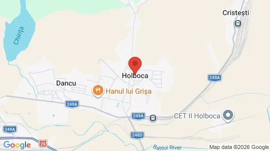Houses for rent i Holboca - kort over placeringen