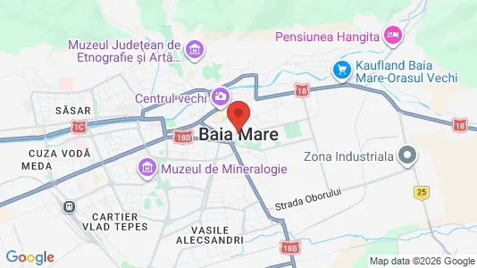 Apartments for rent i Baia Mare - kort over placeringen