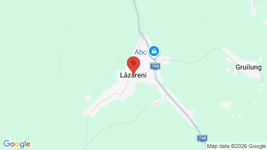Apartments for rent i Lăzăreni - kort over placeringen