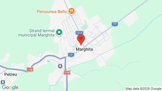 Houses for rent i Marghita - kort over placeringen