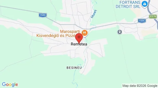 Houses for rent i Remetea - kort over placeringen