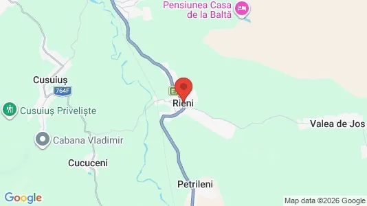 Houses for rent i Rieni - kort over placeringen