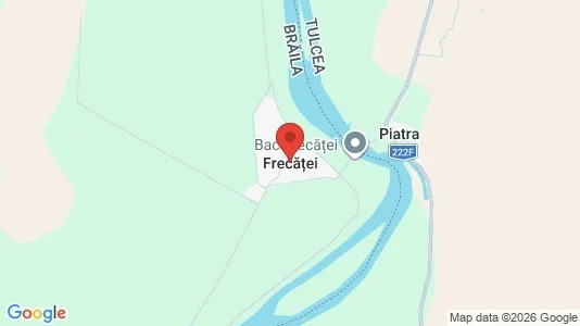 Apartments for rent i Frecăţei - kort over placeringen