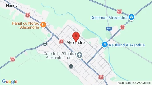 Houses for rent i Alexandria - kort over placeringen