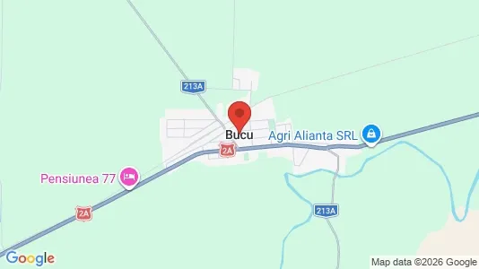 Houses for rent i Bucu - kort over placeringen