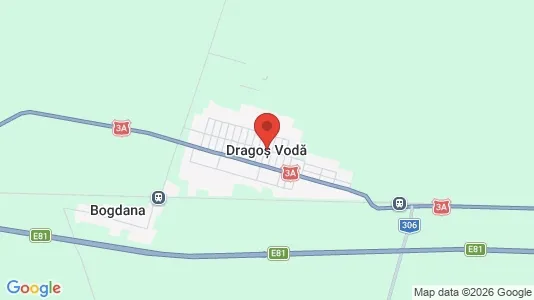 Apartments for rent i Dragoş Vodă - kort over placeringen