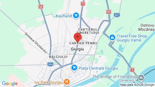 Houses for rent i Giurgiu - kort over placeringen