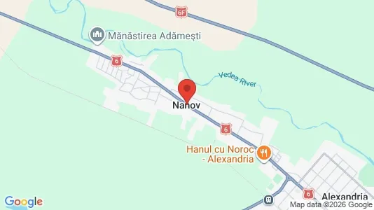 Apartments for rent i Nanov - kort over placeringen
