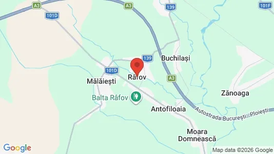 Apartments for rent i Râfov - kort over placeringen