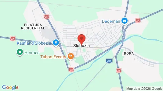 Houses for rent i Slobozia - kort over placeringen