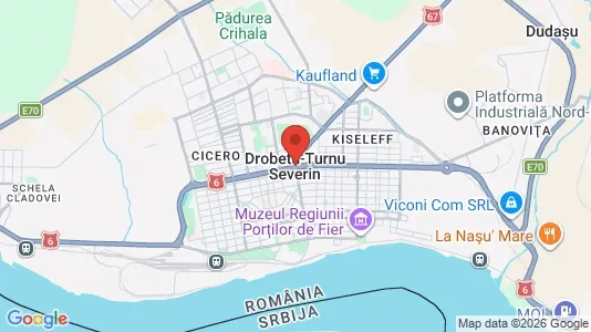Houses for rent i Drobeta-Turnu Severin - kort over placeringen