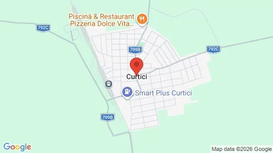 Apartments for rent i Curtici - kort over placeringen