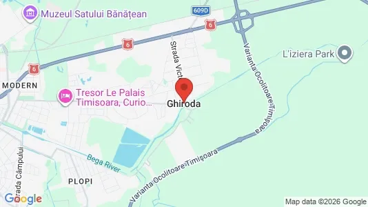 Houses for rent i Ghiroda - kort over placeringen