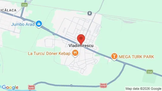 Apartments for rent i Vladimirescu - kort over placeringen