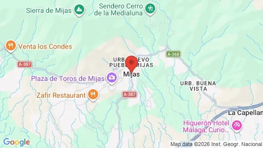 Apartments for rent i Mijas - kort over placeringen