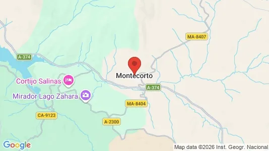 Houses for rent i Montecorto - kort over placeringen