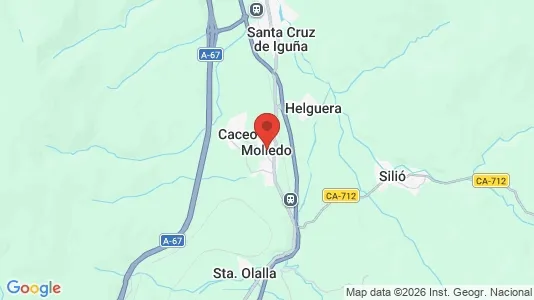 Houses for rent i Molledo - kort over placeringen