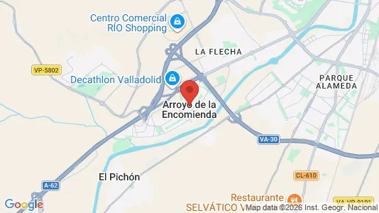 Apartments for rent i Arroyo de la Encomienda - kort over placeringen