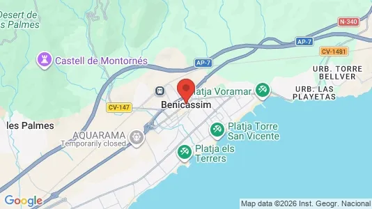 Houses for rent i Benicasim/Benicàssim - kort over placeringen