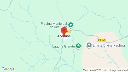 Apartments for rent i Aceituna - kort over placeringen